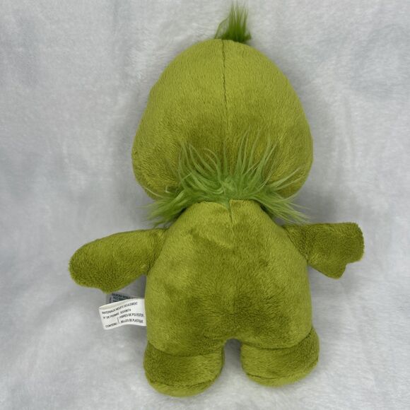 Dr. Seuss 9” Baby Grinch Who Stole Christmas Plush Aurora Stuffed Beanie - Picture 5 of 7